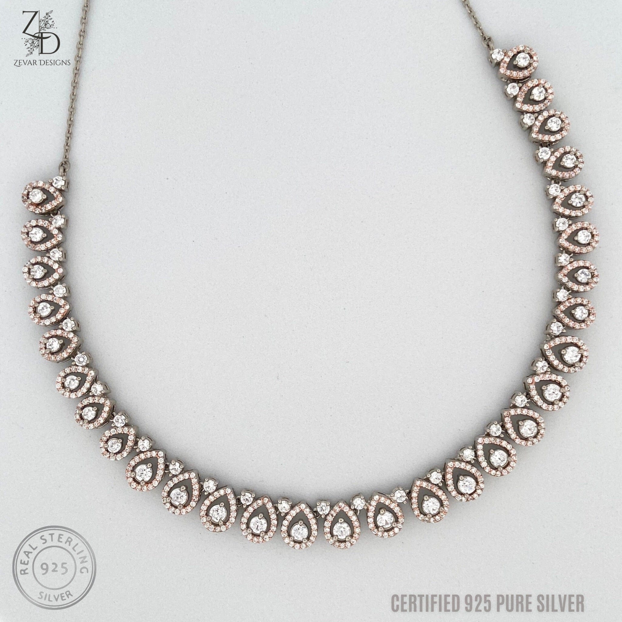 Real sterling on sale silver necklace