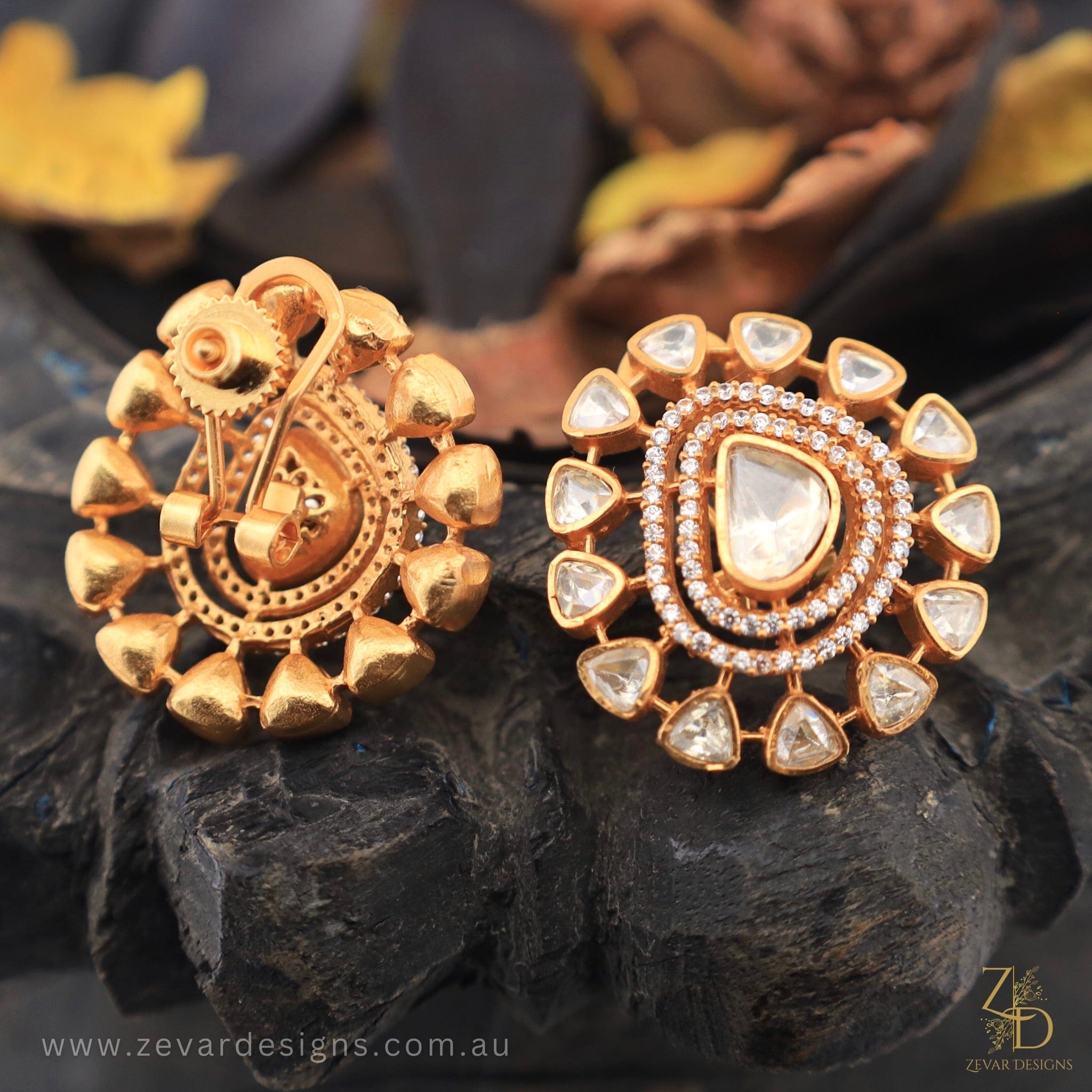 Kundan studs on sale