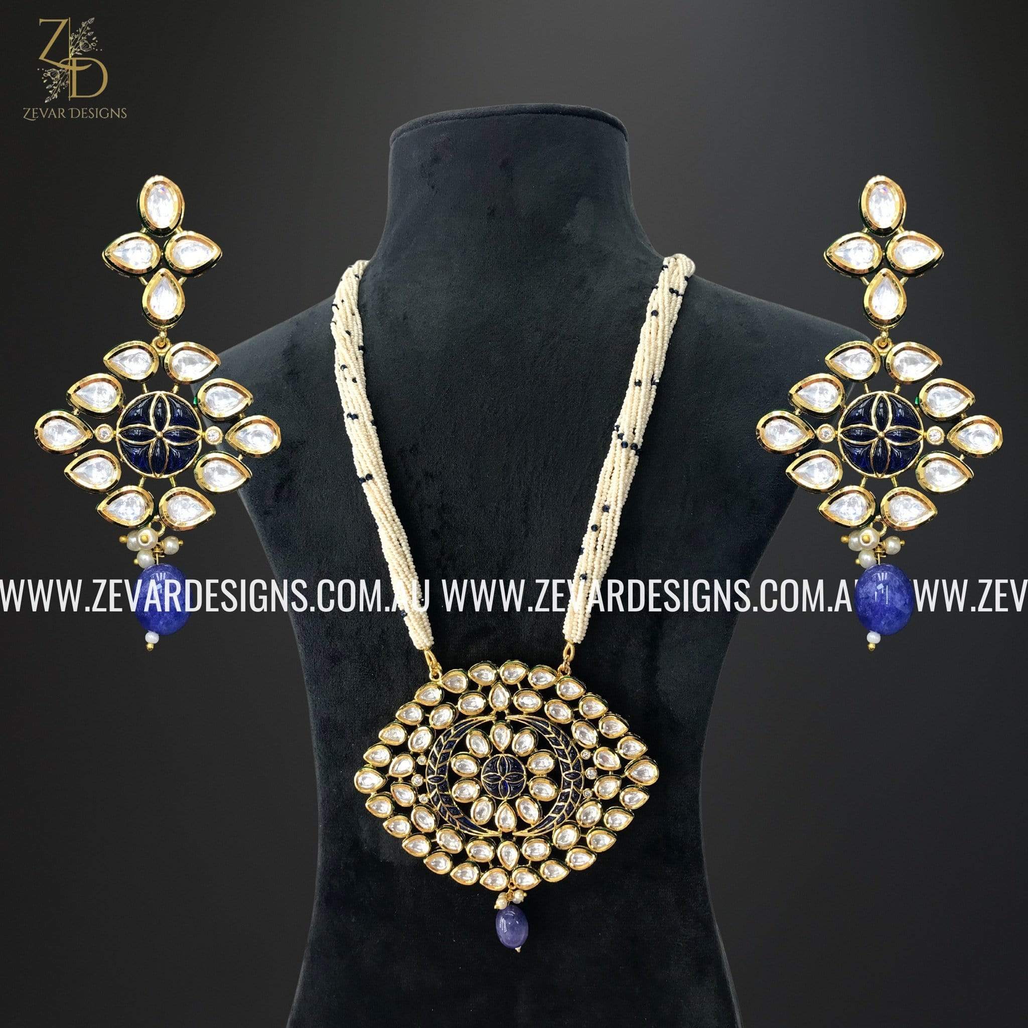 Kundan long store set