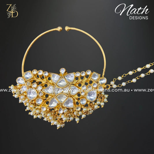 Latest gold store nath design